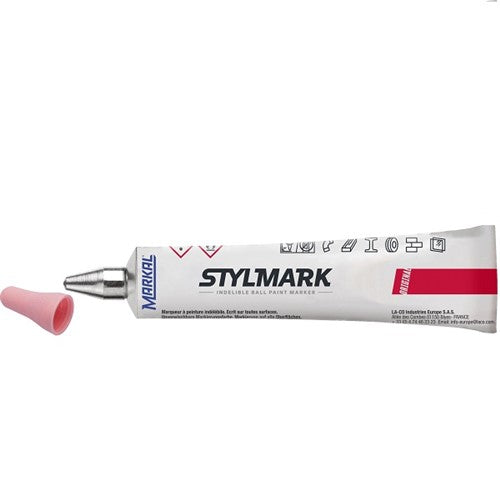 Markal, 96652, Stylmark White Tube Marker